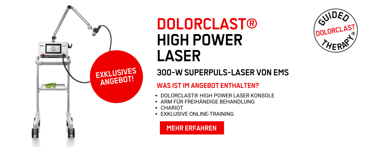 Website Banner SONDERANGEBOT - DOLORCLAST® HIGH POWER LASER